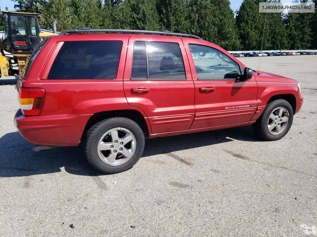 2004 Jeep Grand Cherokee Limited VIN: 1J4GW58J94C391462 Lot: 65057404