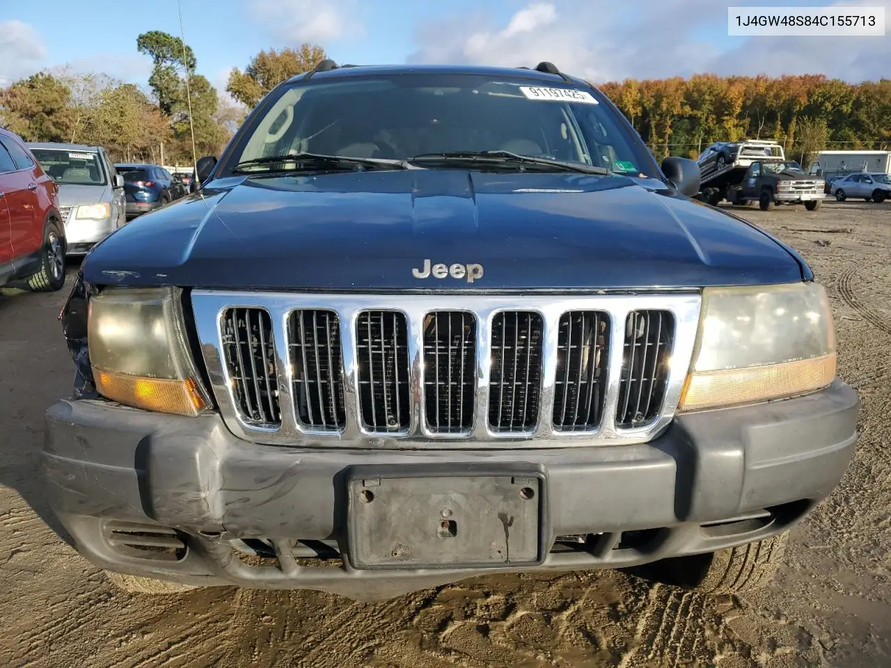 1J4GW48S84C155713 2004 Jeep Grand Cherokee Laredo