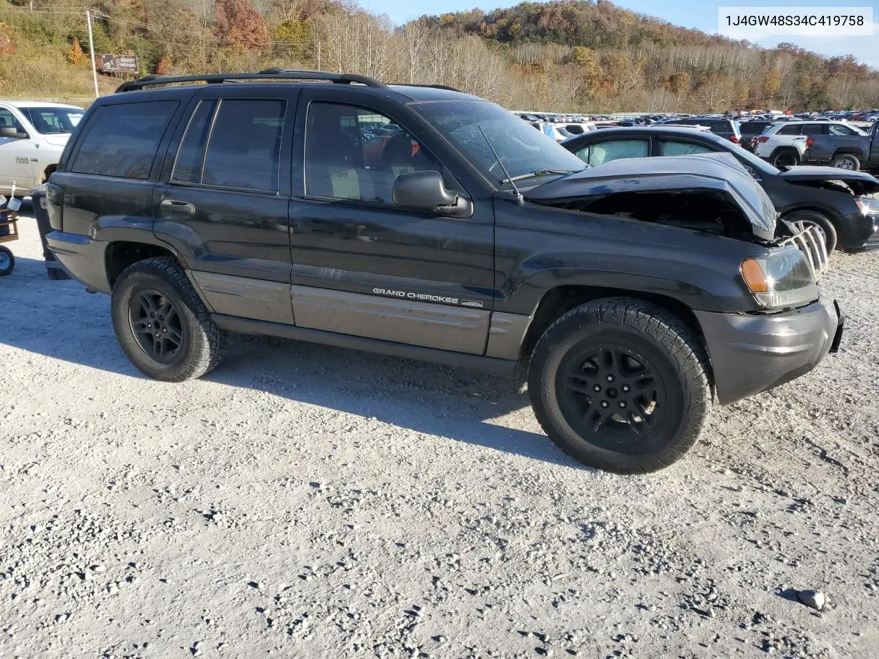 1J4GW48S34C419758 2004 Jeep Grand Cherokee Laredo