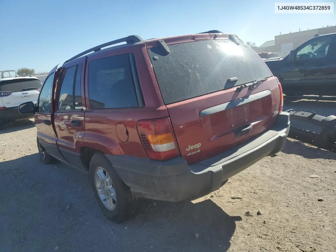 1J4GW48S34C372859 2004 Jeep Grand Cherokee Laredo
