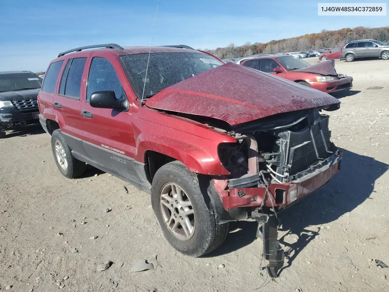 1J4GW48S34C372859 2004 Jeep Grand Cherokee Laredo