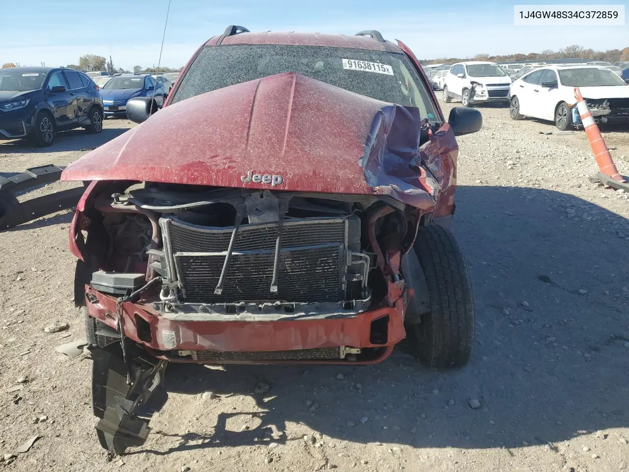 1J4GW48S34C372859 2004 Jeep Grand Cherokee Laredo