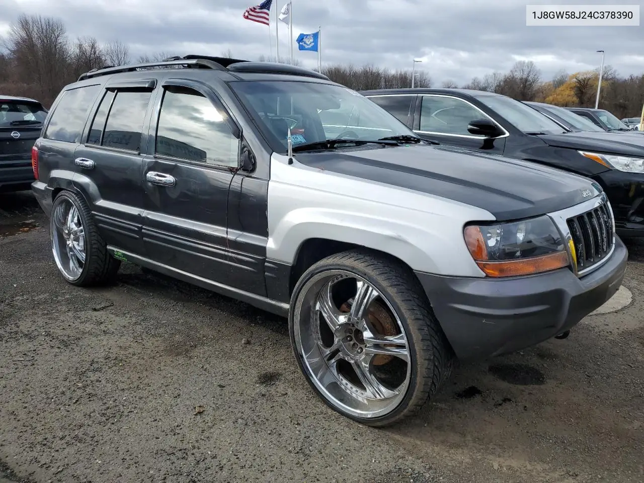 1J8GW58J24C378390 2004 Jeep Grand Cherokee Limited