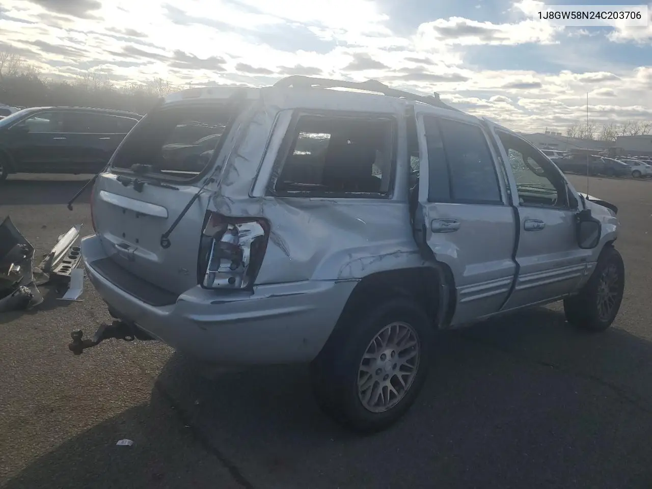 1J8GW58N24C203706 2004 Jeep Grand Cherokee Limited
