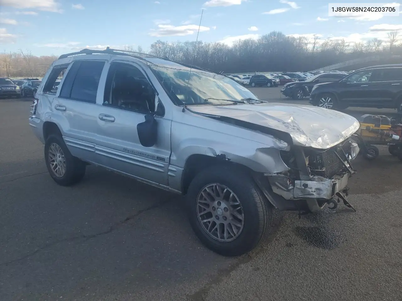 1J8GW58N24C203706 2004 Jeep Grand Cherokee Limited