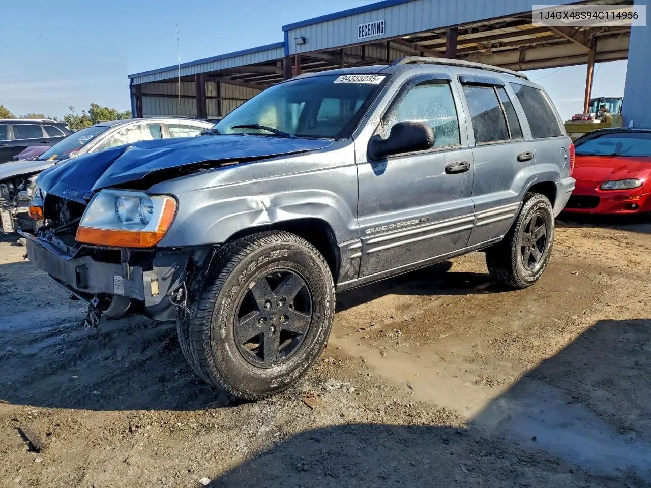 1J4GX48S94C114956 2004 Jeep Grand Cherokee Laredo