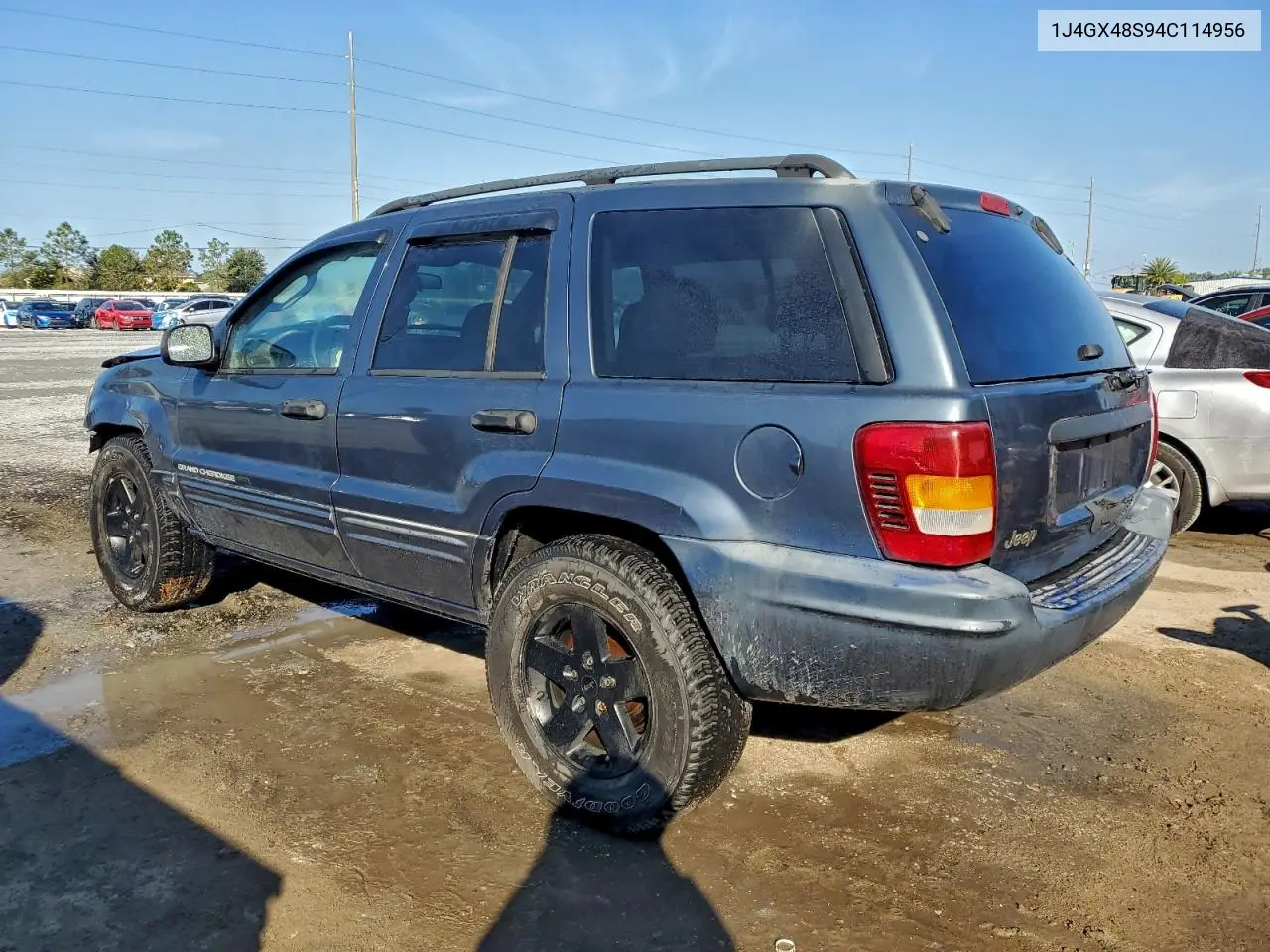 1J4GX48S94C114956 2004 Jeep Grand Cherokee Laredo