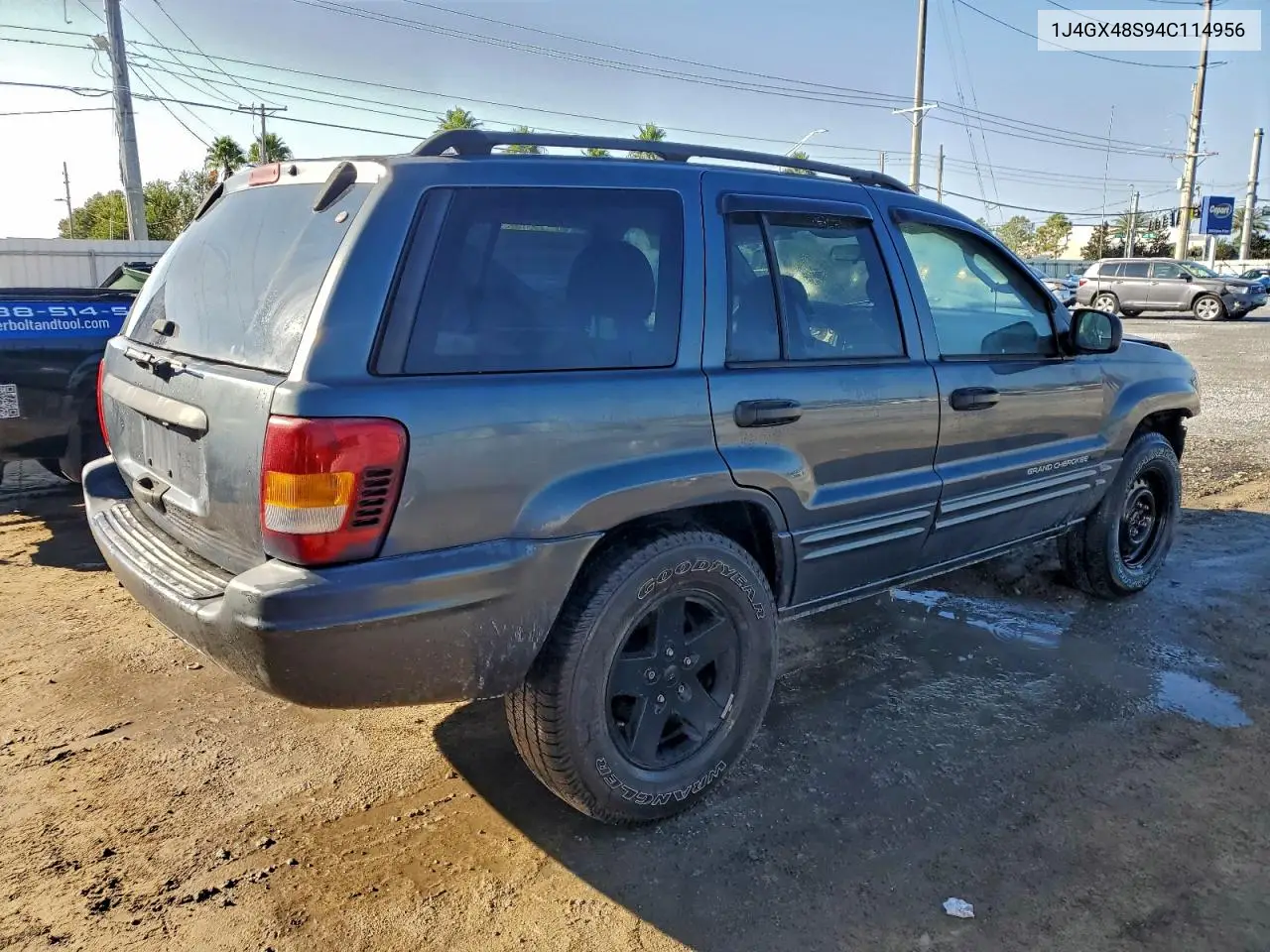 1J4GX48S94C114956 2004 Jeep Grand Cherokee Laredo
