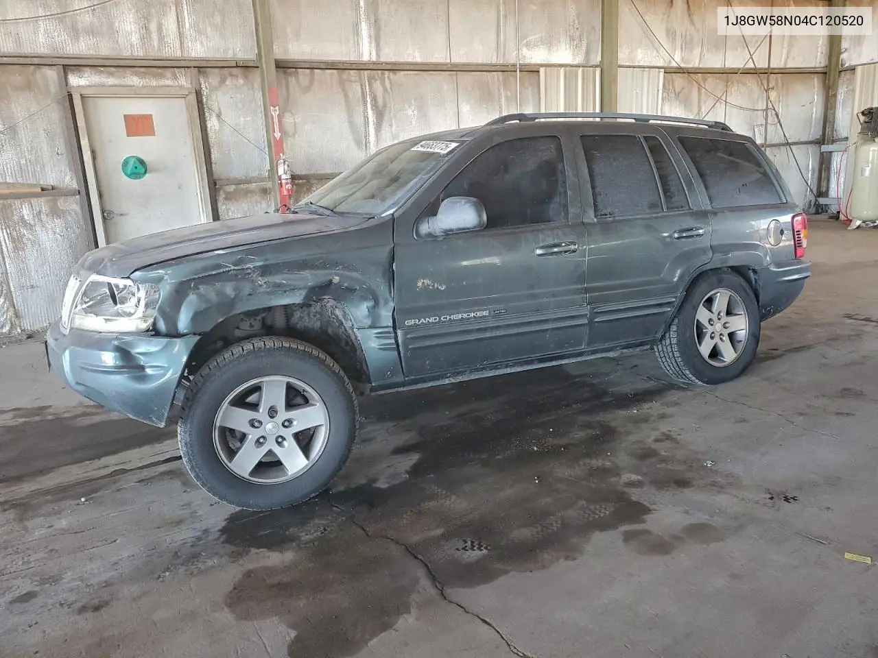 1J8GW58N04C120520 2004 Jeep Grand Cherokee Limited