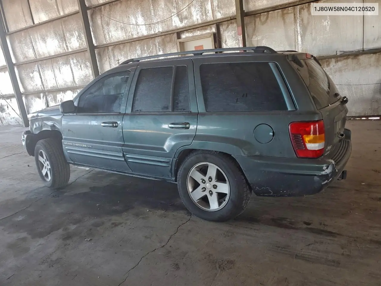 1J8GW58N04C120520 2004 Jeep Grand Cherokee Limited