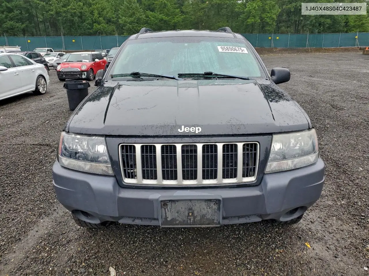 1J4GX48S04C423487 2004 Jeep Grand Cherokee Laredo