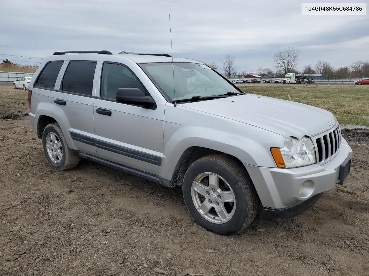 2005 Jeep Grand Cherokee Laredo VIN: 1J4GR48K55C684786 Lot: 48065694