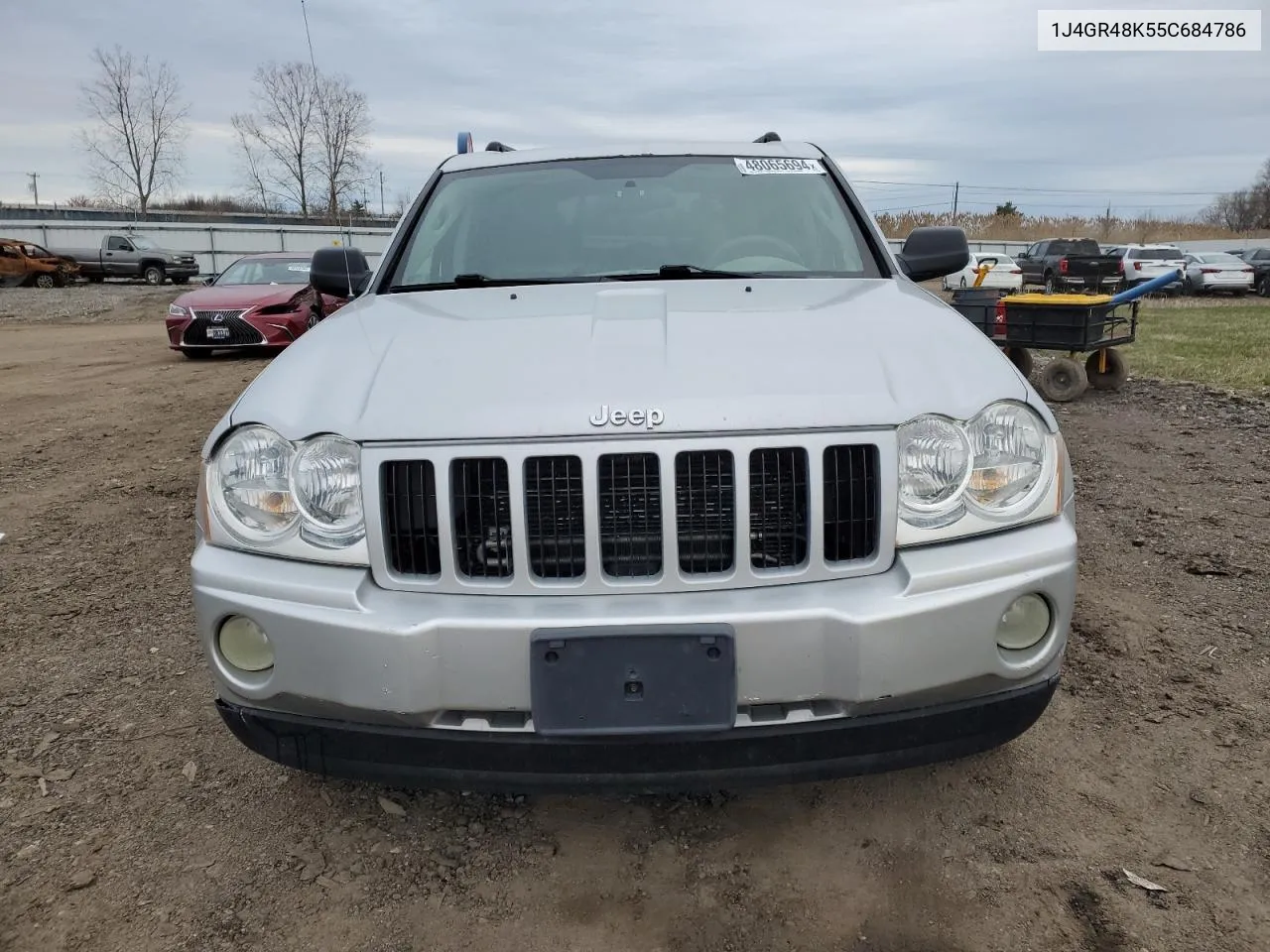 1J4GR48K55C684786 2005 Jeep Grand Cherokee Laredo