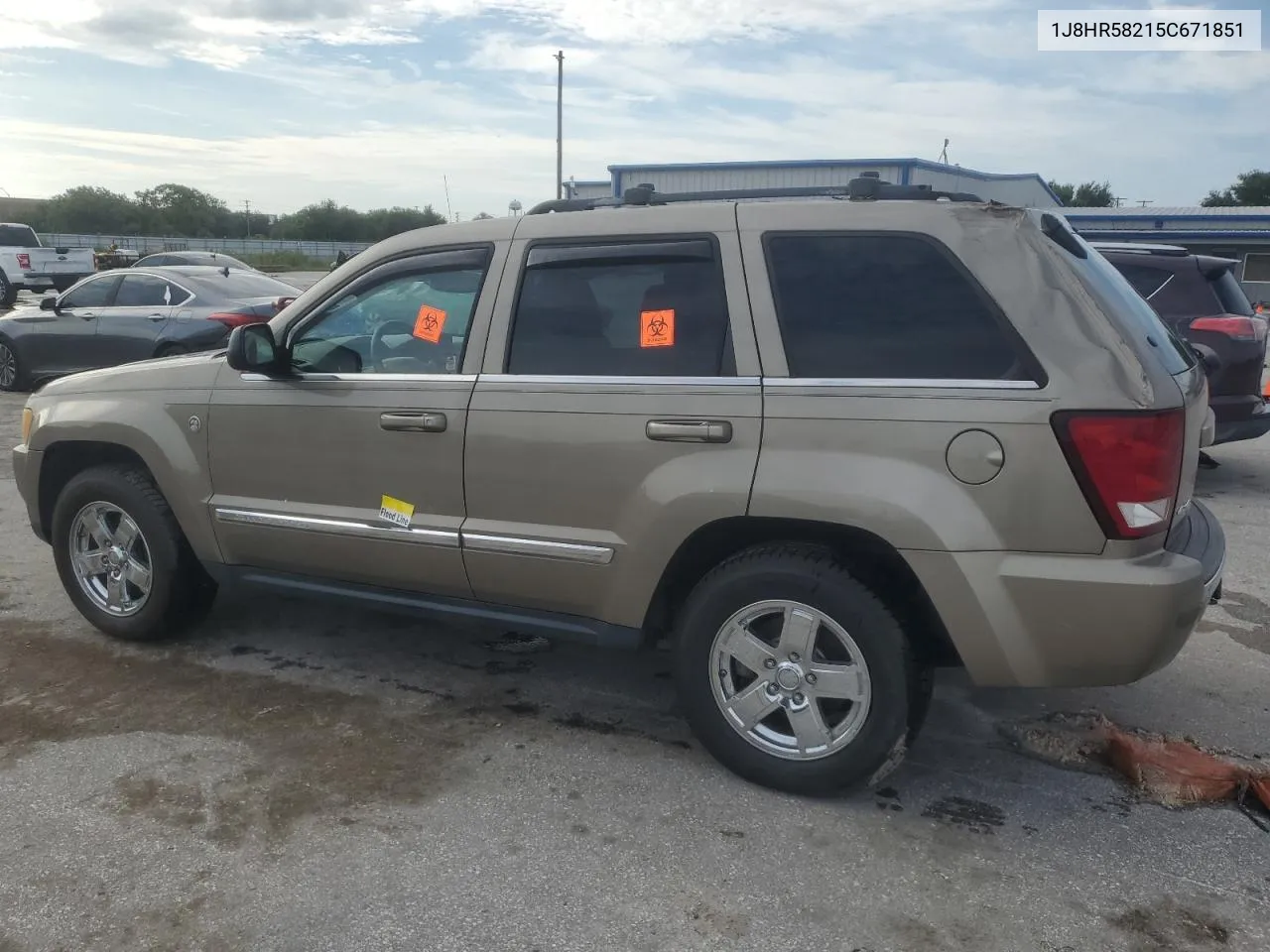 1J8HR58215C671851 2005 Jeep Grand Cherokee Limited