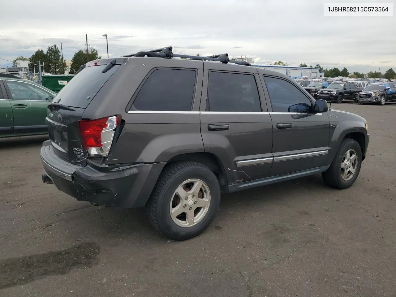 2005 Jeep Grand Cherokee Limited VIN: 1J8HR58215C573564 Lot: 71808444