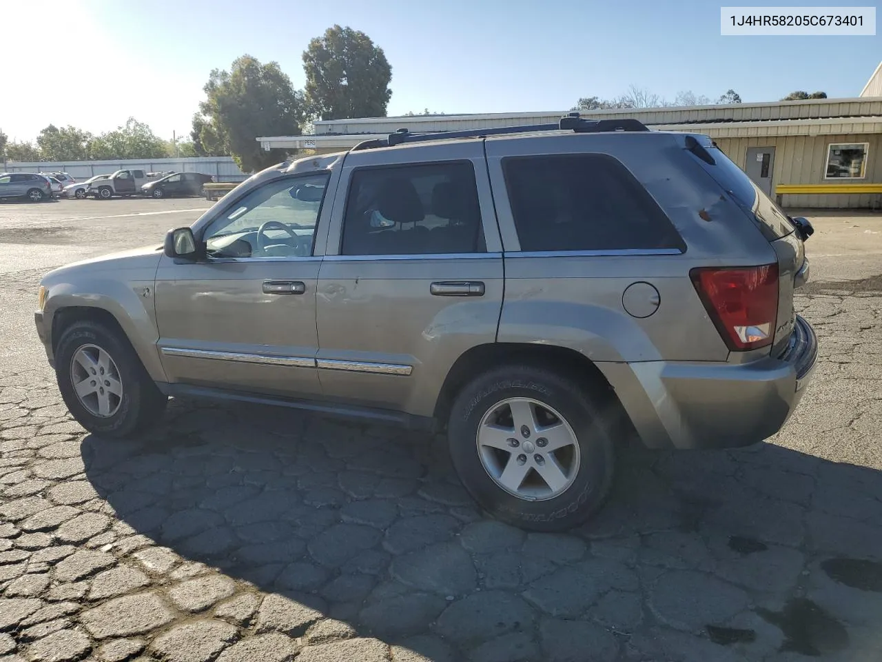 2005 Jeep Grand Cherokee Limited VIN: 1J4HR58205C673401 Lot: 72212434