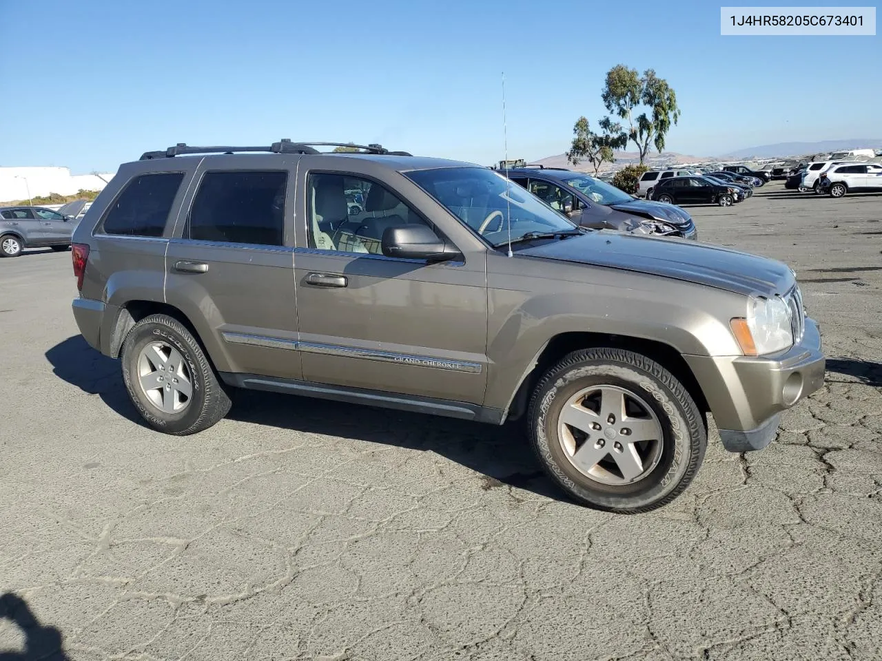 2005 Jeep Grand Cherokee Limited VIN: 1J4HR58205C673401 Lot: 72212434