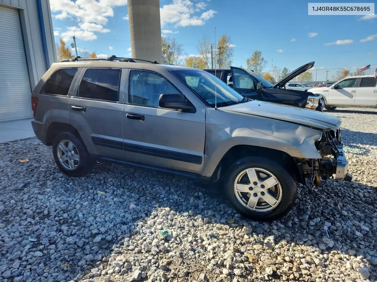 1J4GR48K55C678695 2005 Jeep Grand Cherokee Laredo