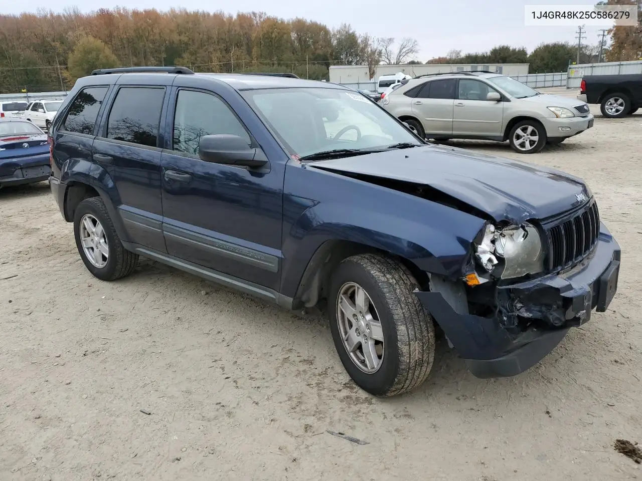 1J4GR48K25C586279 2005 Jeep Grand Cherokee Laredo