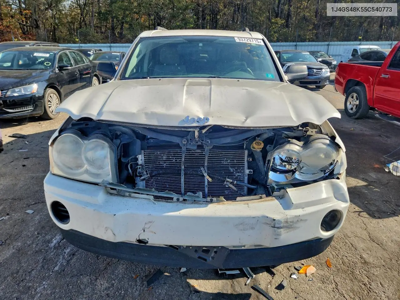 1J4GS48K55C540773 2005 Jeep Grand Cherokee Laredo