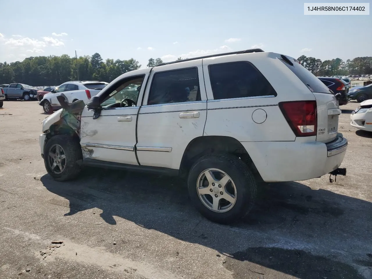 2006 Jeep Grand Cherokee Limited VIN: 1J4HR58N06C174402 Lot: 69290744