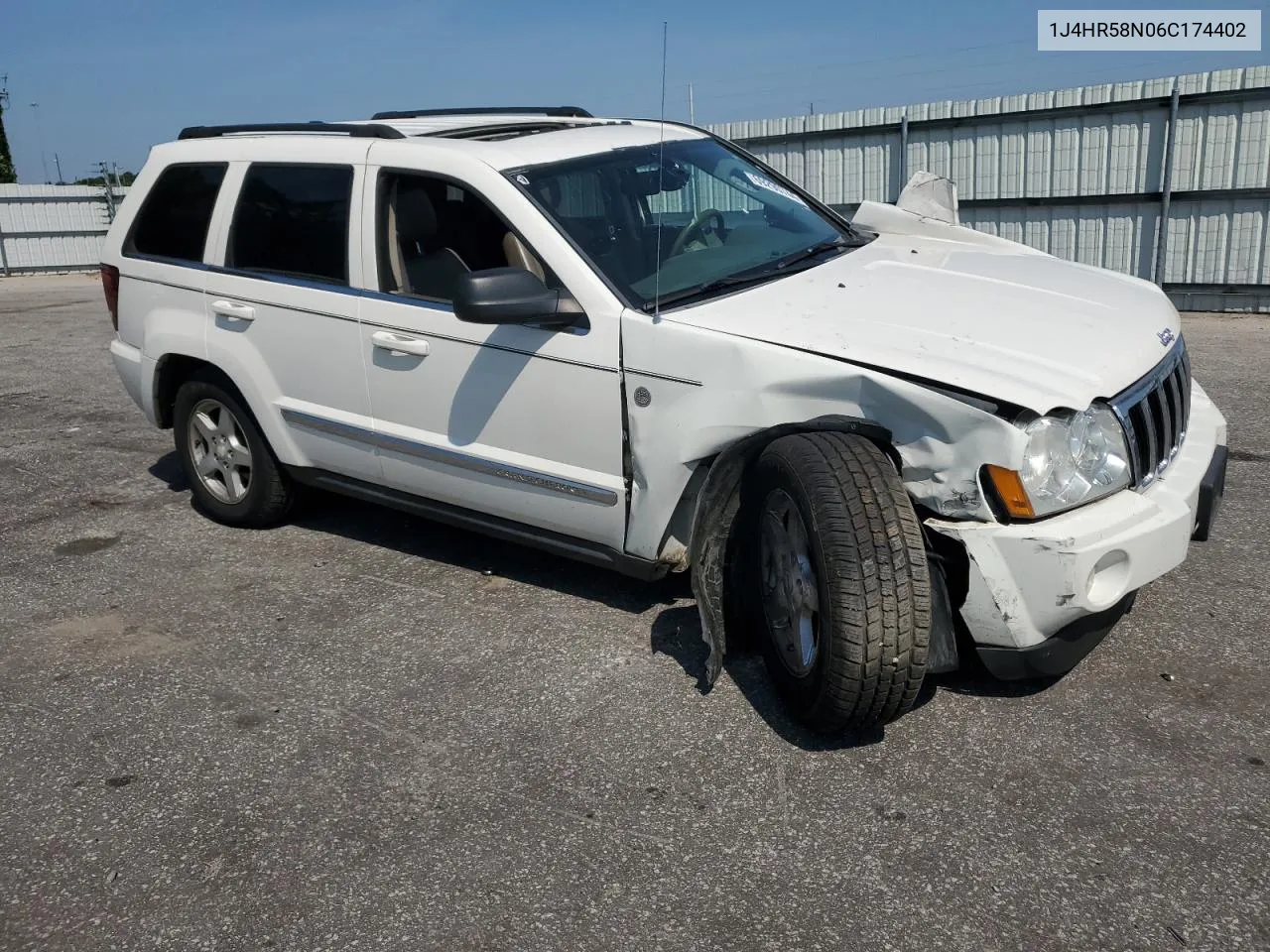 1J4HR58N06C174402 2006 Jeep Grand Cherokee Limited