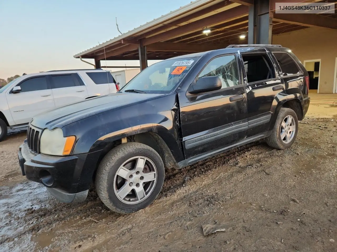 1J4GS48K36C110337 2006 Jeep Grand Cherokee Laredo