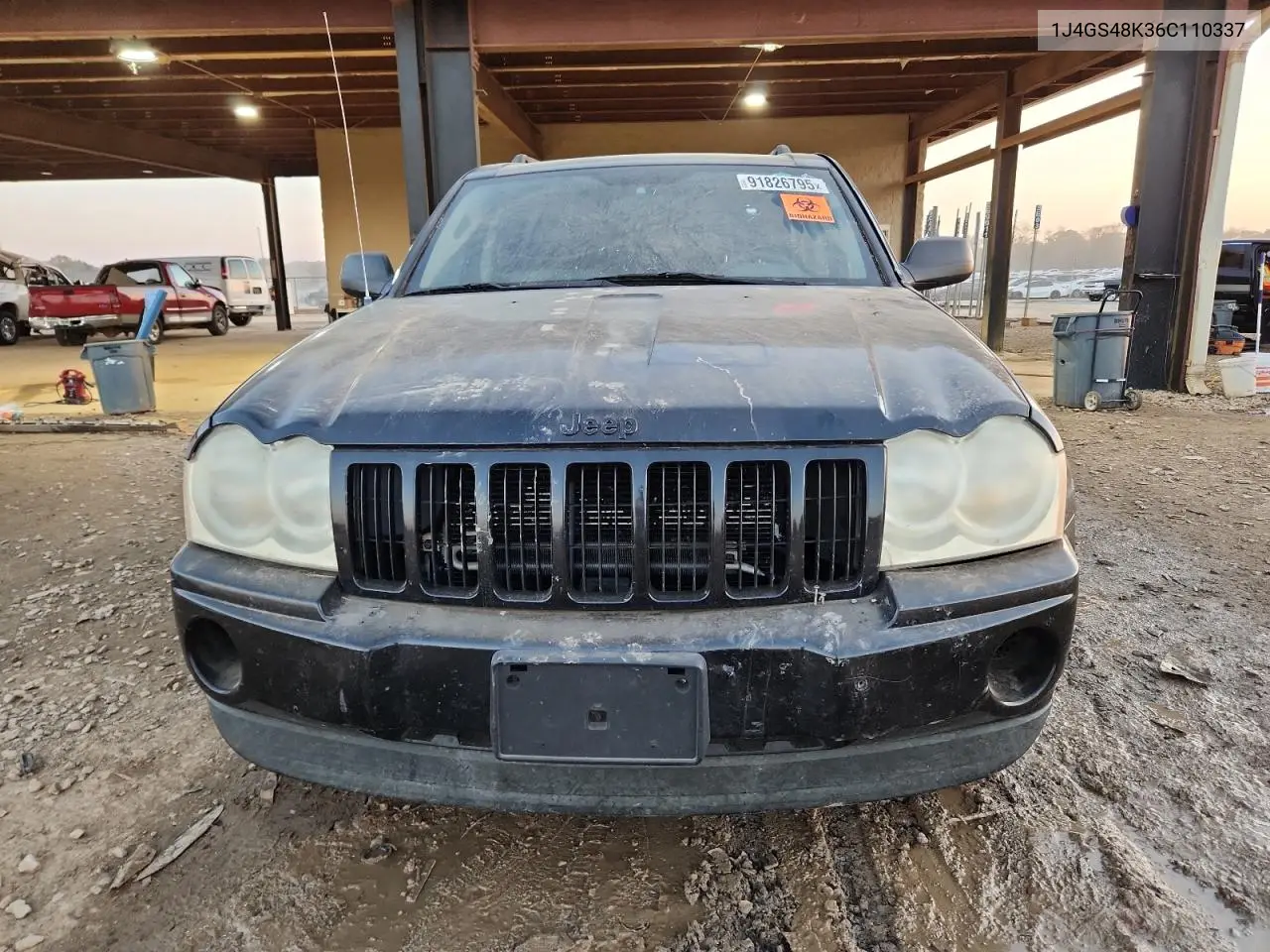 1J4GS48K36C110337 2006 Jeep Grand Cherokee Laredo