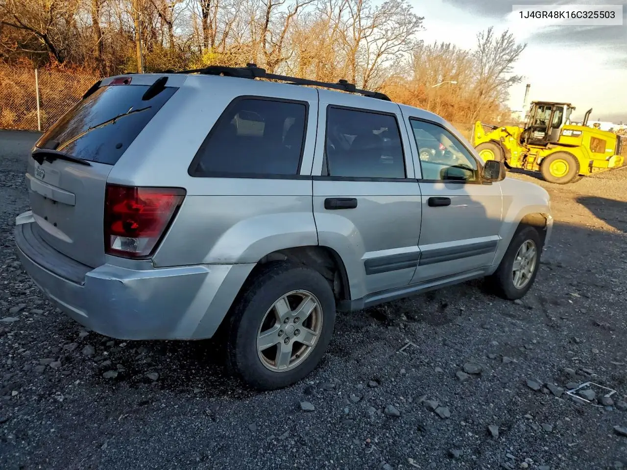 1J4GR48K16C325503 2006 Jeep Grand Cherokee Laredo