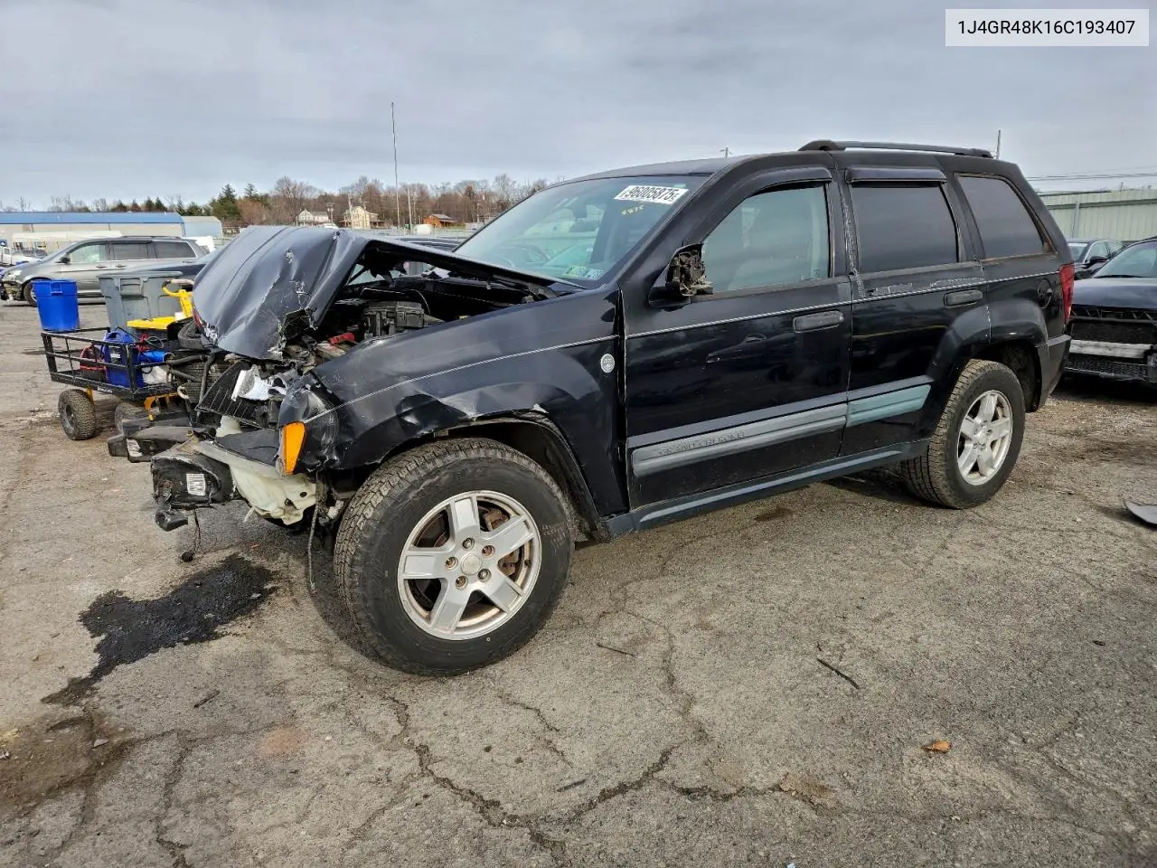 1J4GR48K16C193407 2006 Jeep Grand Cherokee Laredo