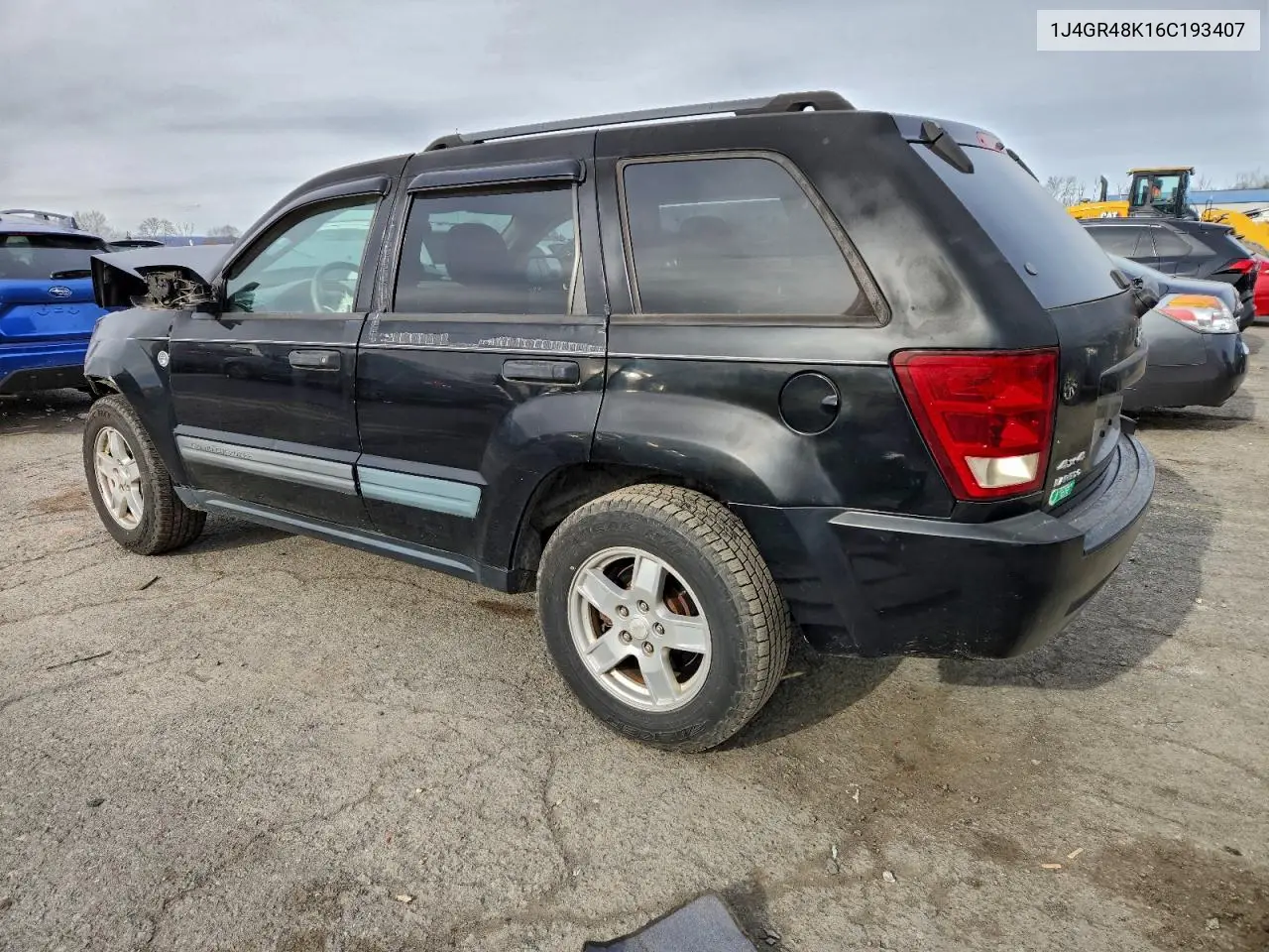 1J4GR48K16C193407 2006 Jeep Grand Cherokee Laredo