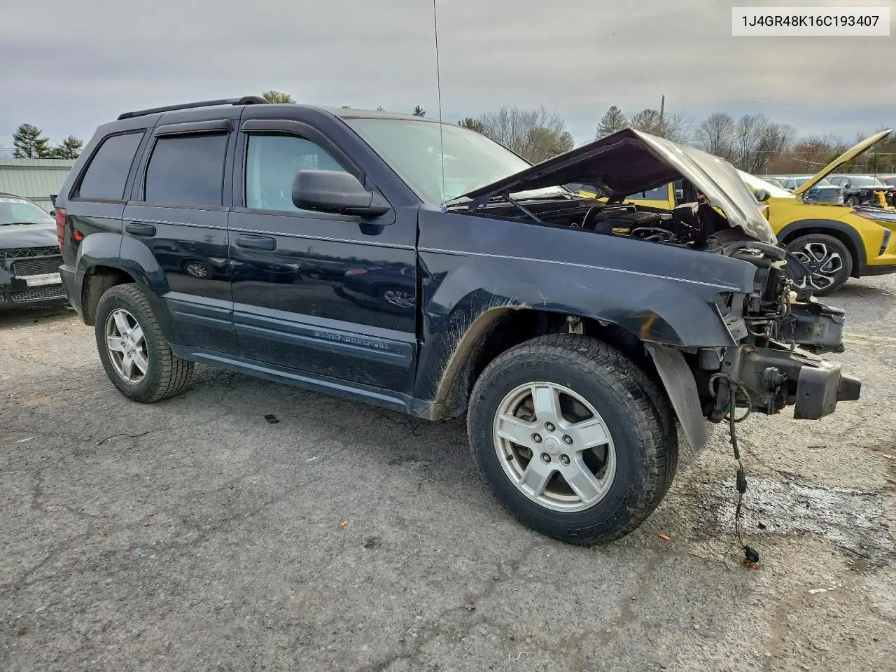 1J4GR48K16C193407 2006 Jeep Grand Cherokee Laredo