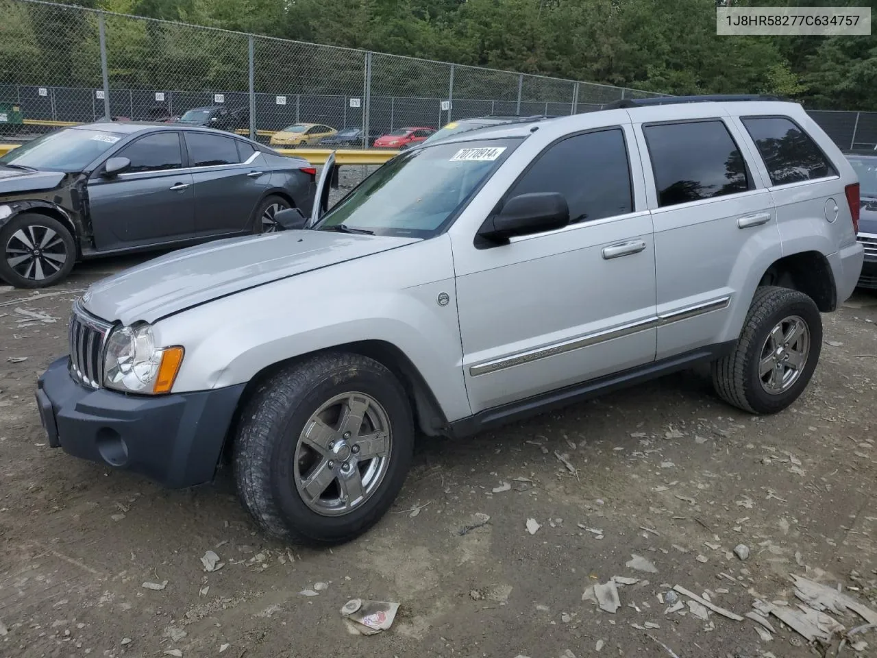 2007 Jeep Grand Cherokee Limited VIN: 1J8HR58277C634757 Lot: 70770914