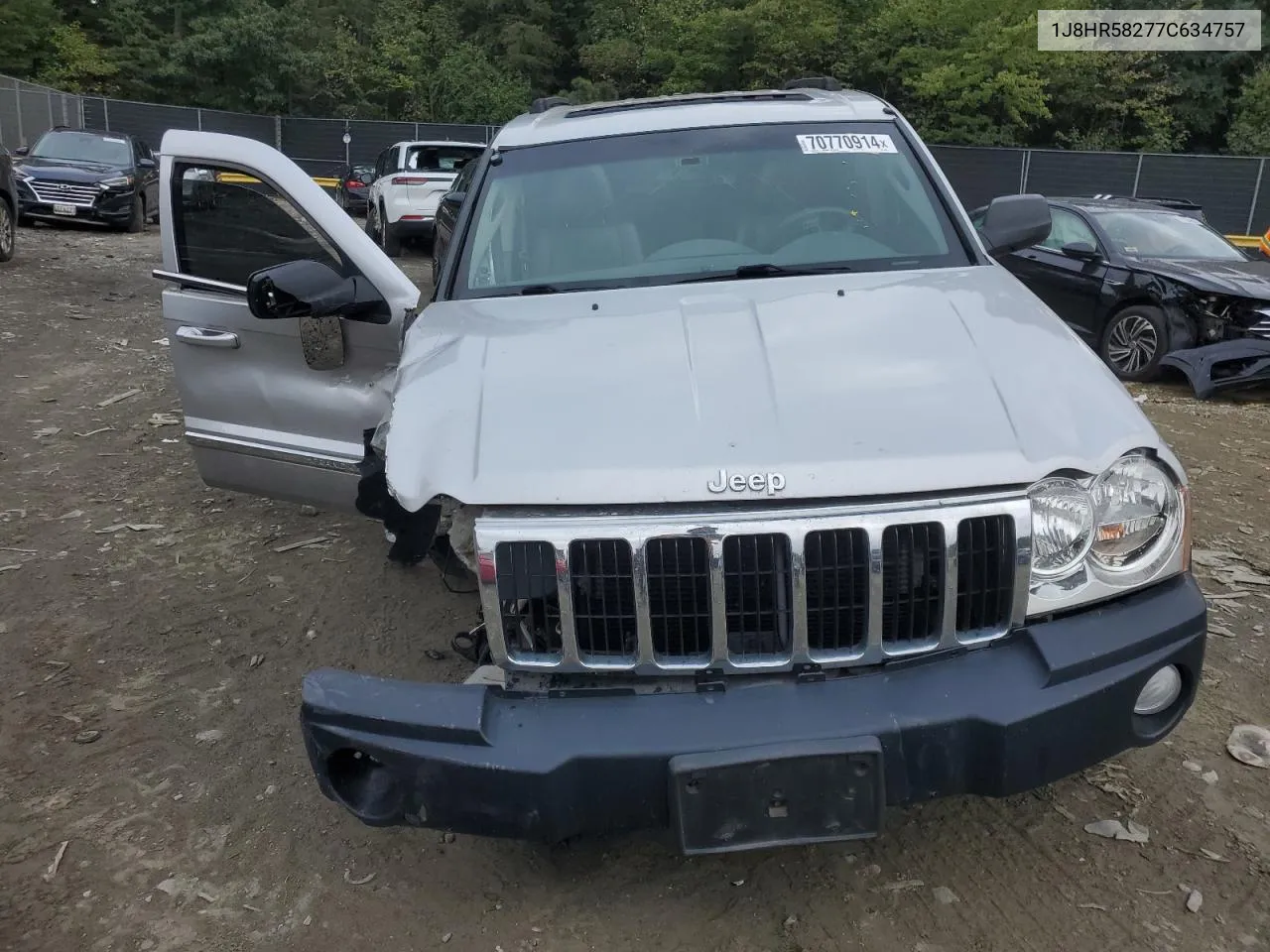 2007 Jeep Grand Cherokee Limited VIN: 1J8HR58277C634757 Lot: 70770914