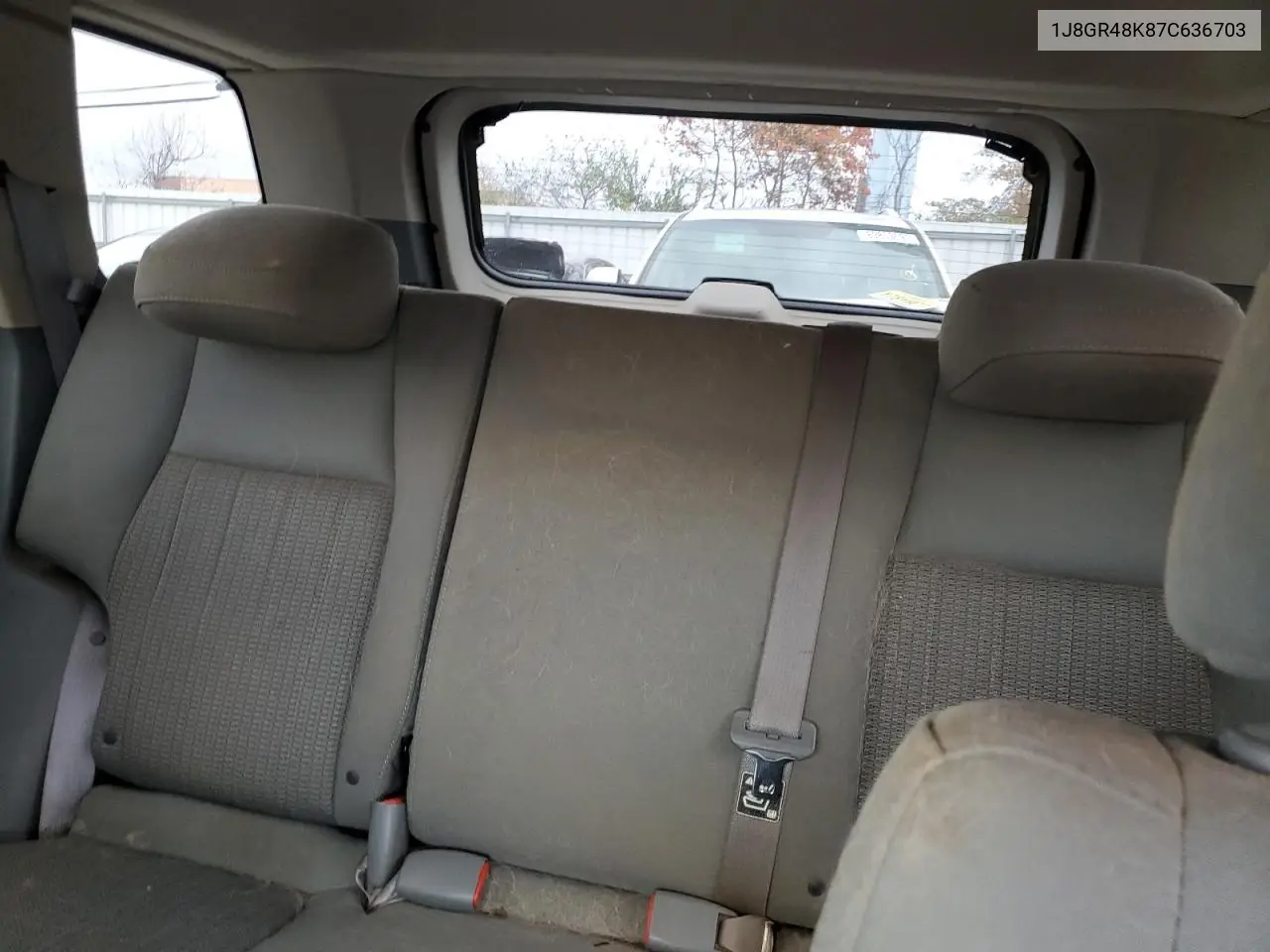 1J8GR48K87C636703 2007 Jeep Grand Cherokee Laredo