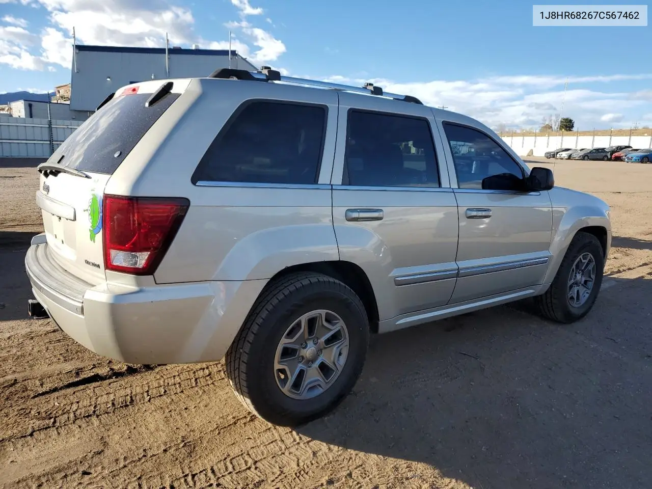 1J8HR68267C567462 2007 Jeep Grand Cherokee Overland