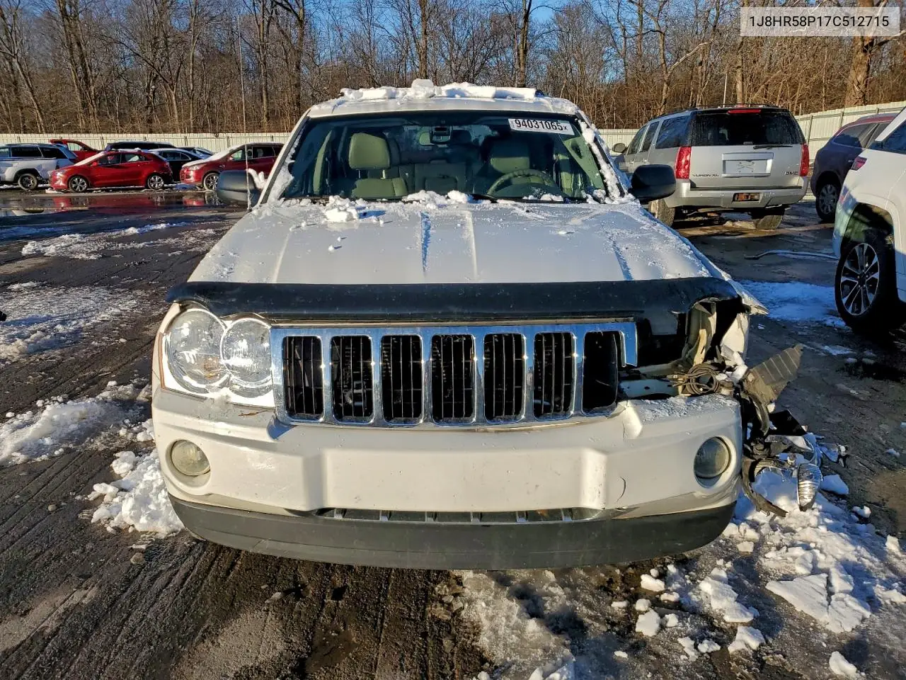 1J8HR58P17C512715 2007 Jeep Grand Cherokee Limited