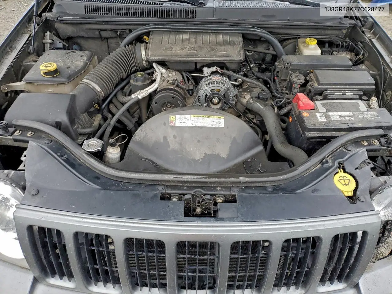 1J8GR48K77C628477 2007 Jeep Grand Cherokee Laredo