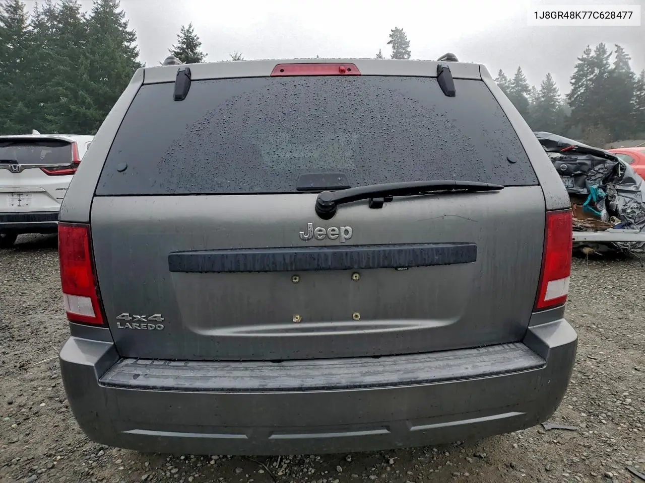 1J8GR48K77C628477 2007 Jeep Grand Cherokee Laredo