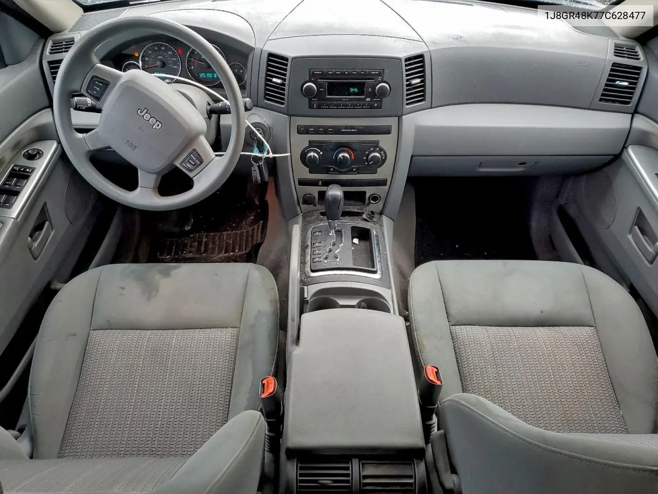 1J8GR48K77C628477 2007 Jeep Grand Cherokee Laredo