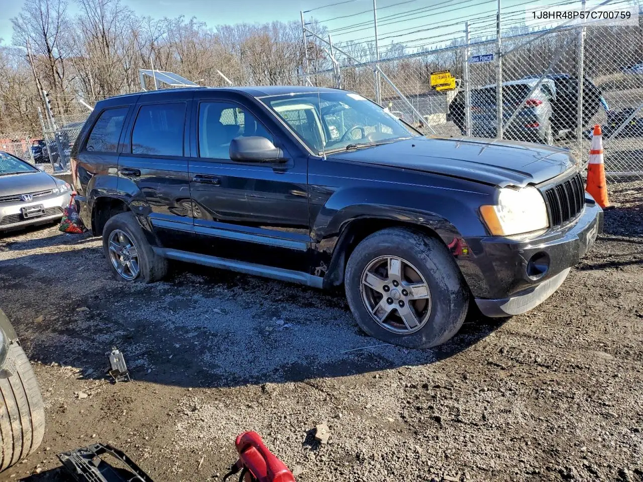 1J8HR48P57C700759 2007 Jeep Grand Cherokee Laredo