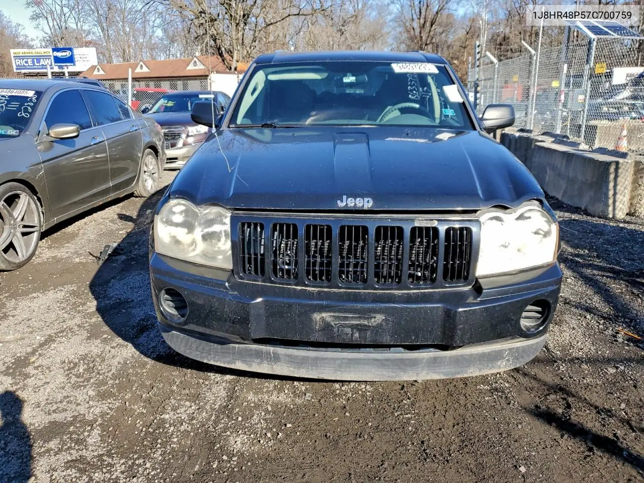 1J8HR48P57C700759 2007 Jeep Grand Cherokee Laredo