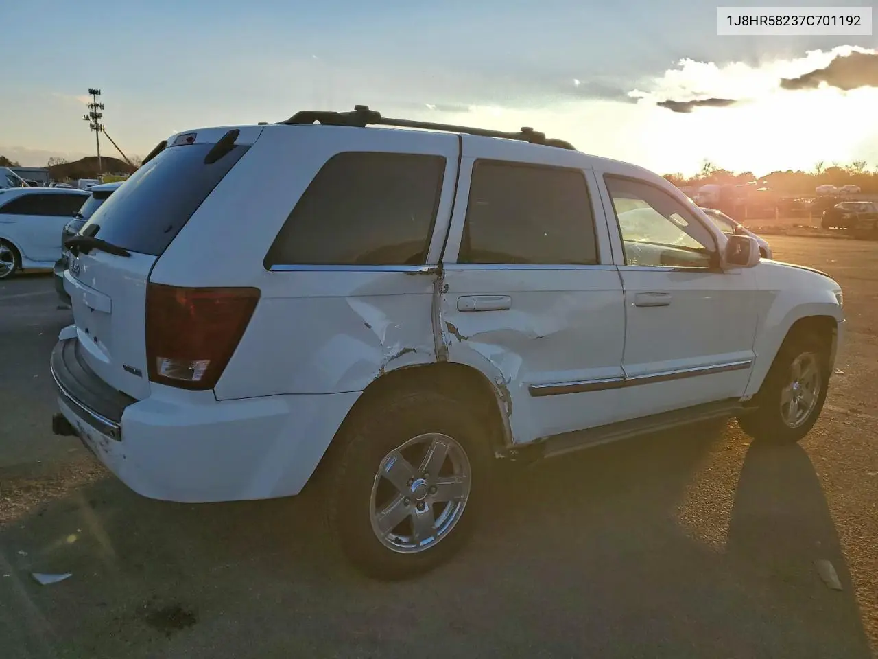 1J8HR58237C701192 2007 Jeep Grand Cherokee Limited