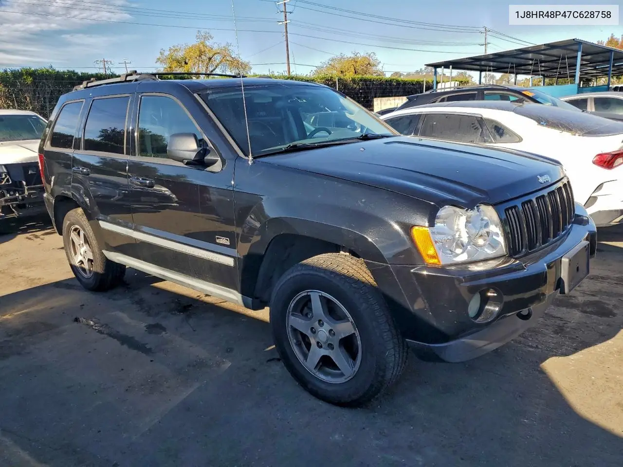 1J8HR48P47C628758 2007 Jeep Grand Cherokee Laredo