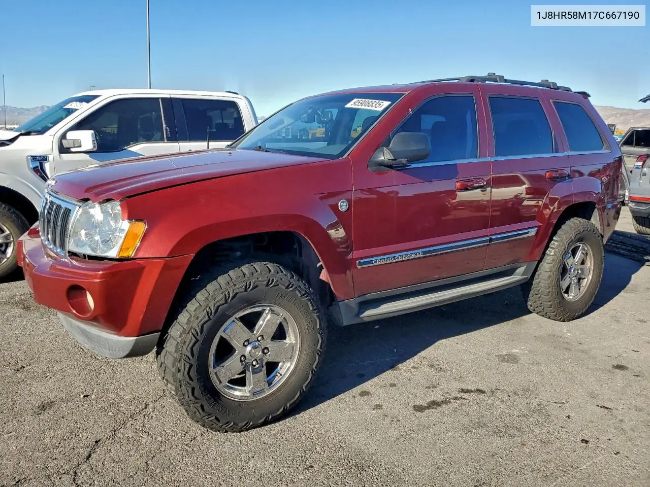 1J8HR58M17C667190 2007 Jeep Grand Cherokee Limited