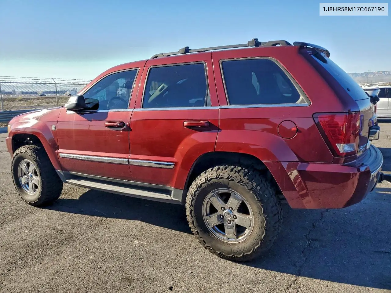 1J8HR58M17C667190 2007 Jeep Grand Cherokee Limited