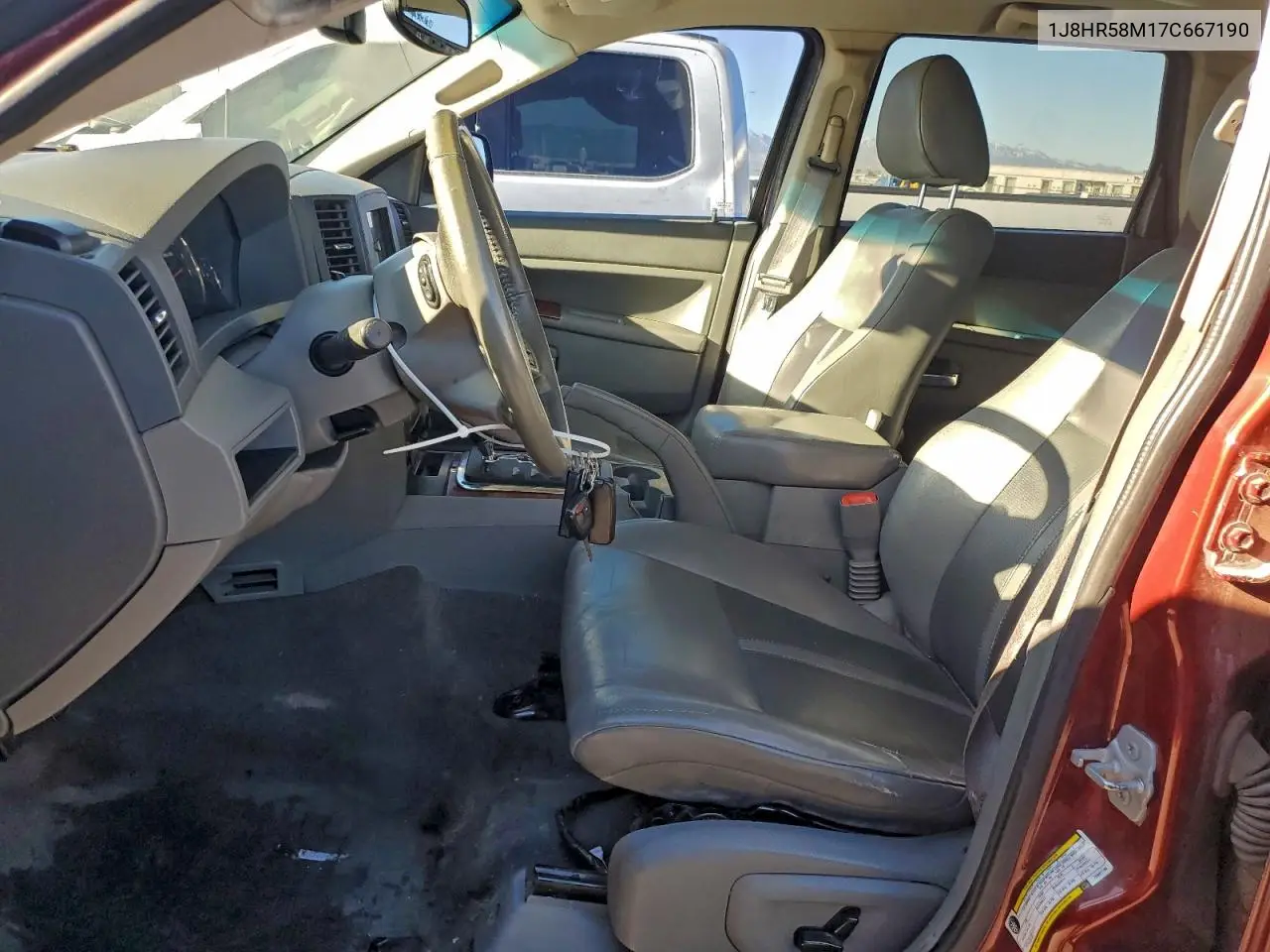1J8HR58M17C667190 2007 Jeep Grand Cherokee Limited