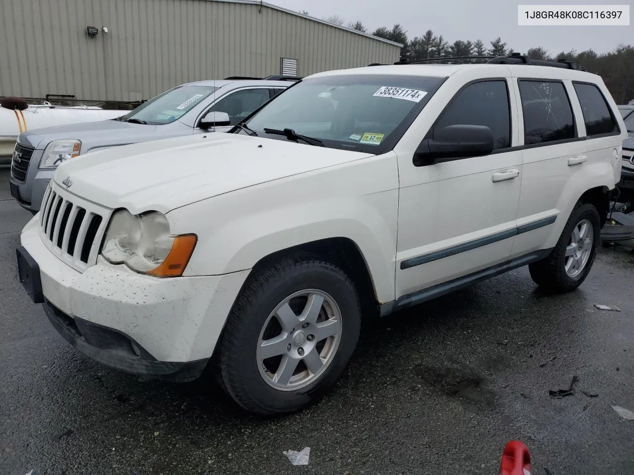 1J8GR48K08C116397 2008 Jeep Grand Cherokee Laredo