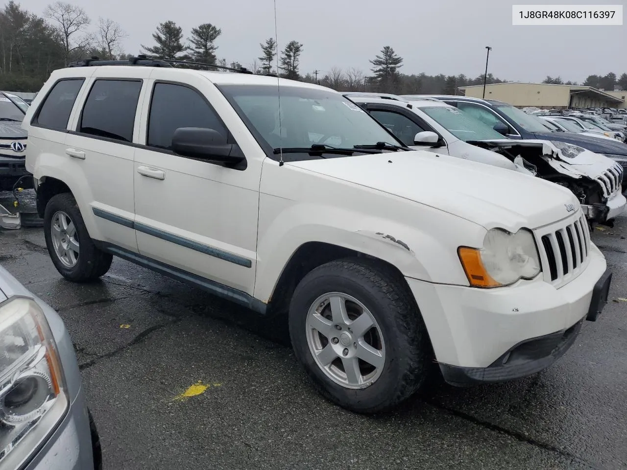 1J8GR48K08C116397 2008 Jeep Grand Cherokee Laredo