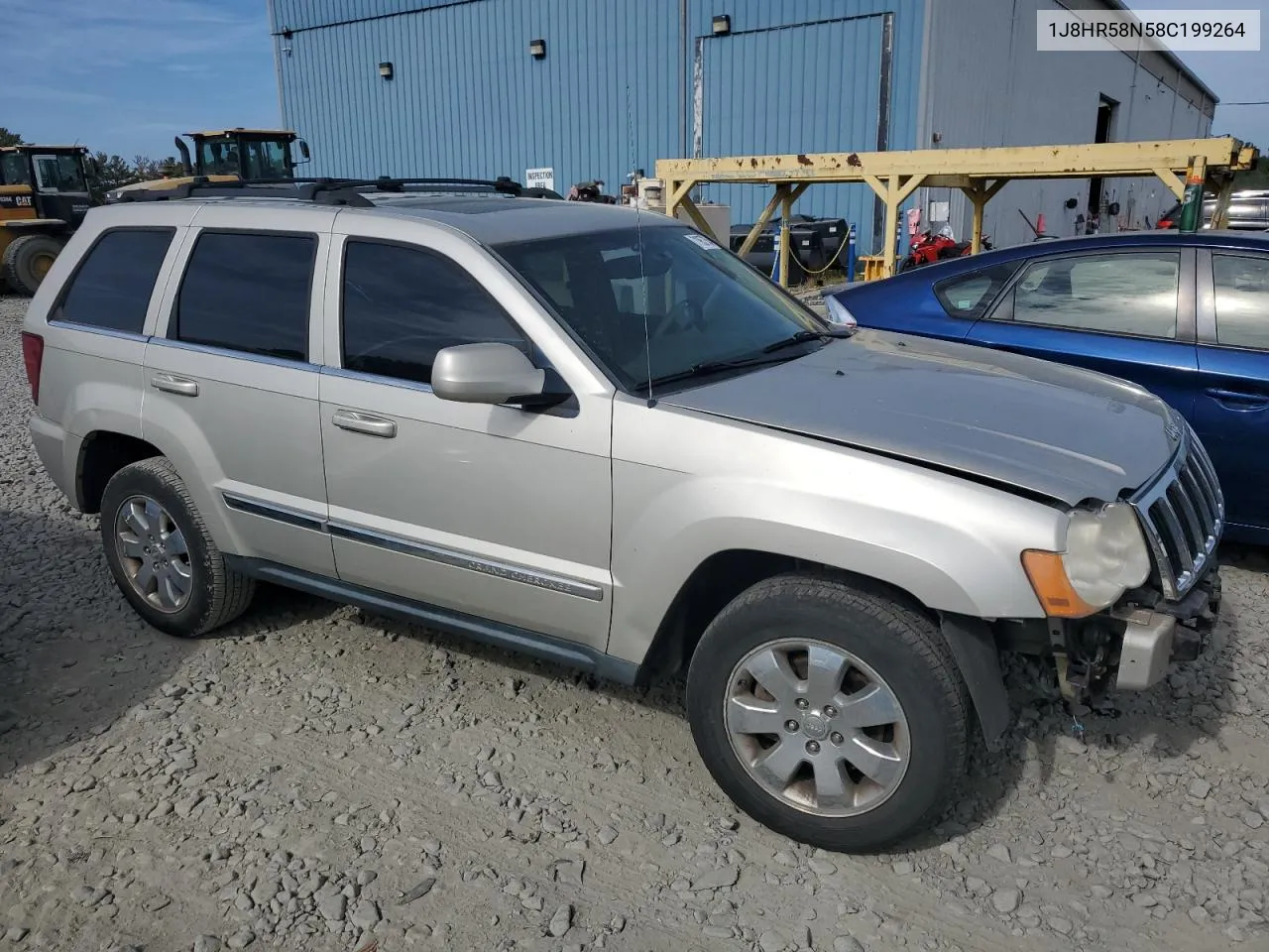 1J8HR58N58C199264 2008 Jeep Grand Cherokee Limited